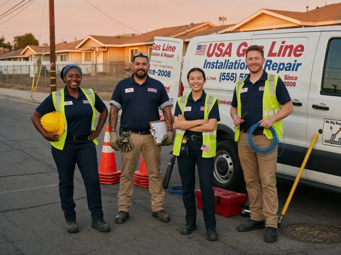 Gas Line Installation company in Mcleod, TX